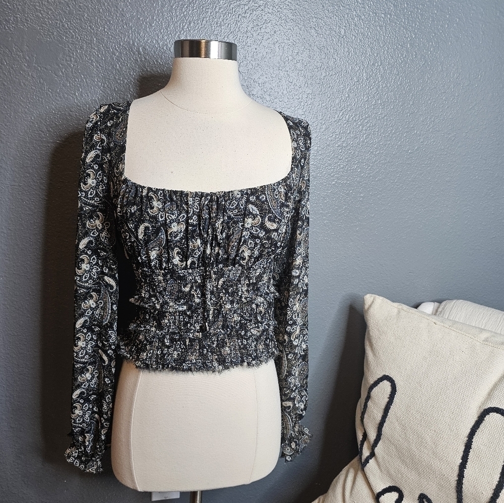 NWT Free People Lolita top peasant blouse size small - Picture 2 of 6
